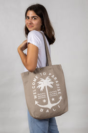 Tote Bag Welcome To Paradise